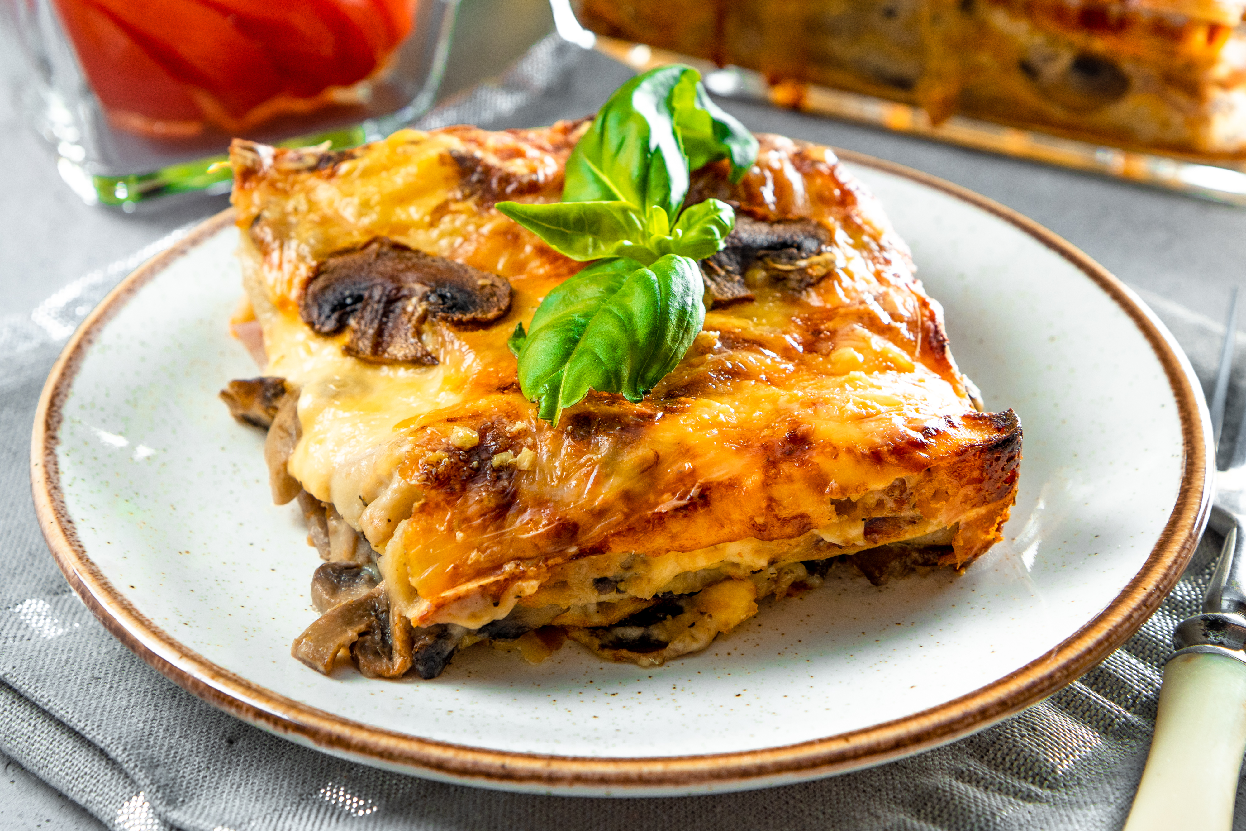 DELICIOSA LASANHA VEGETARIANA