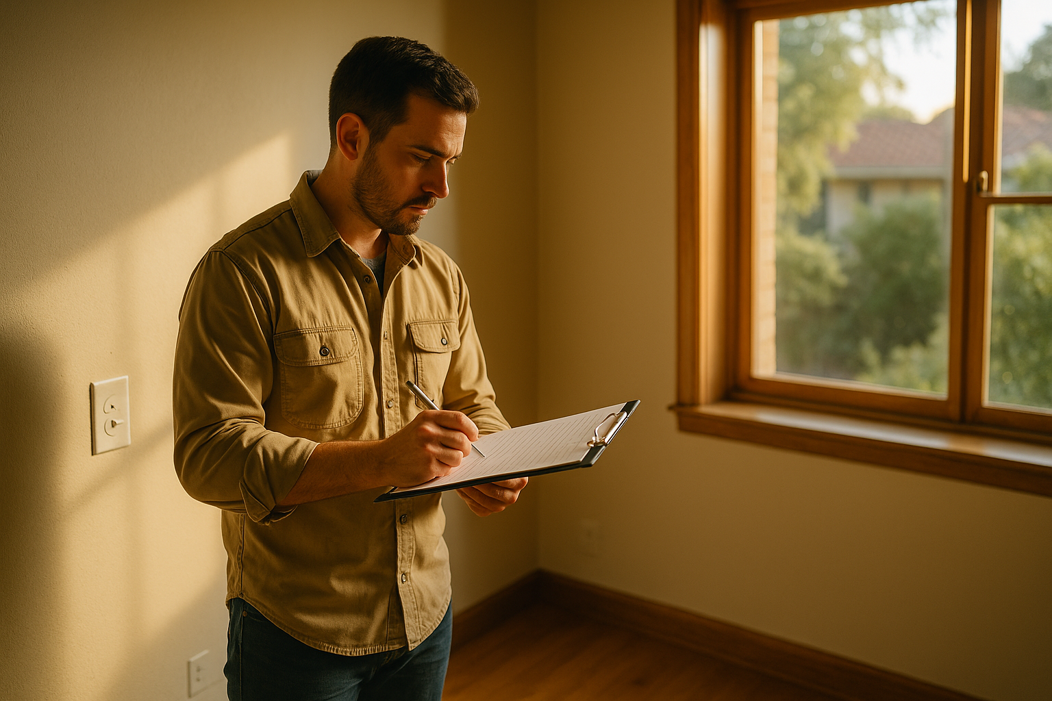 Checklist para vistoria de entrada e saída do inquilino